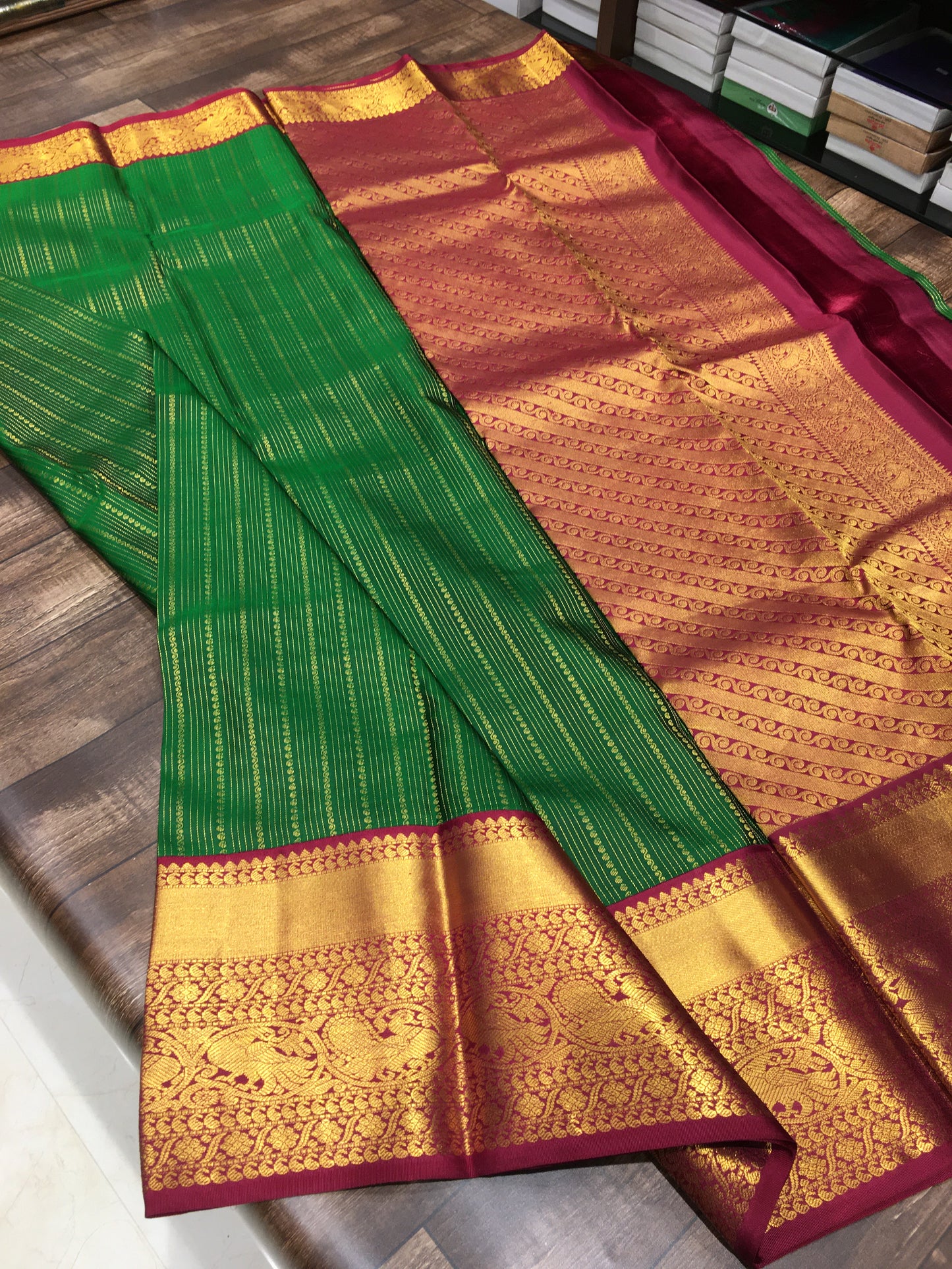 Pure Kanchipuram Silk Saree