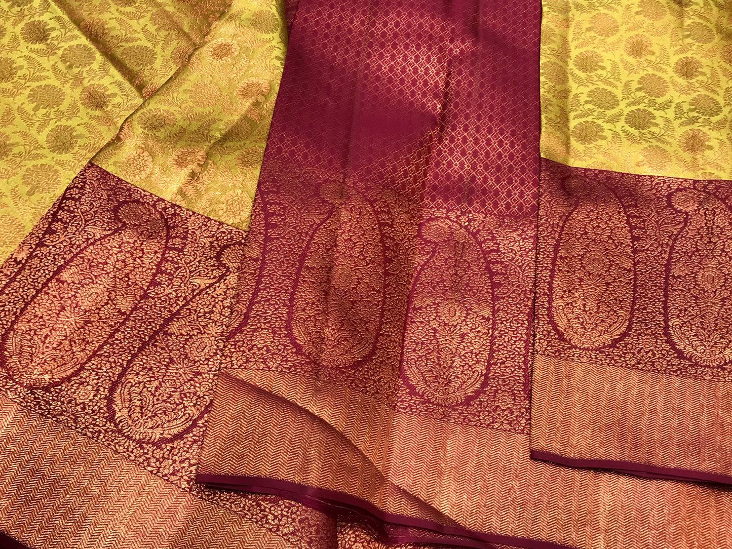 Pure Kanchipuram Tissue silk saree