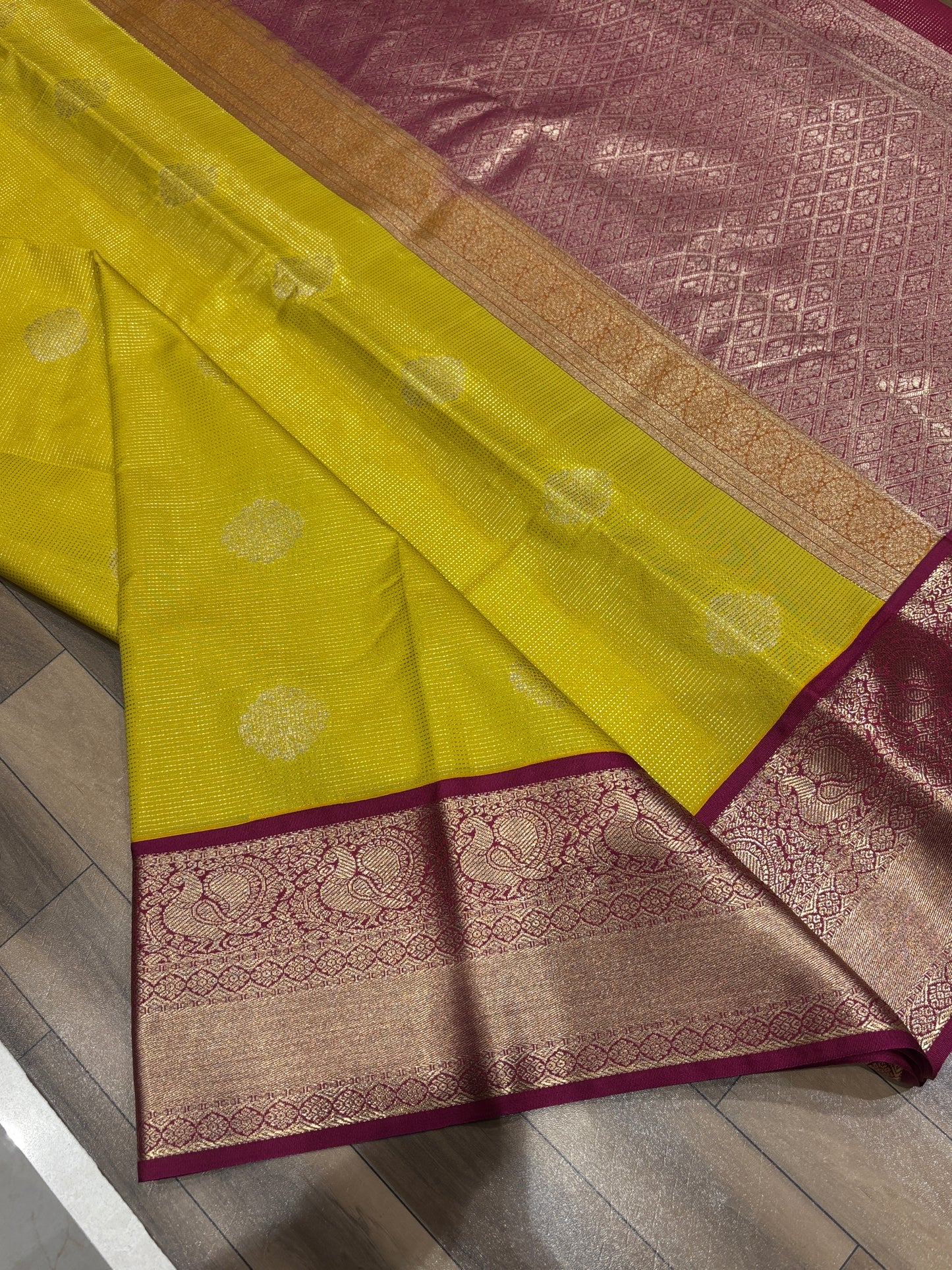 Semi kanchivaram silk saree