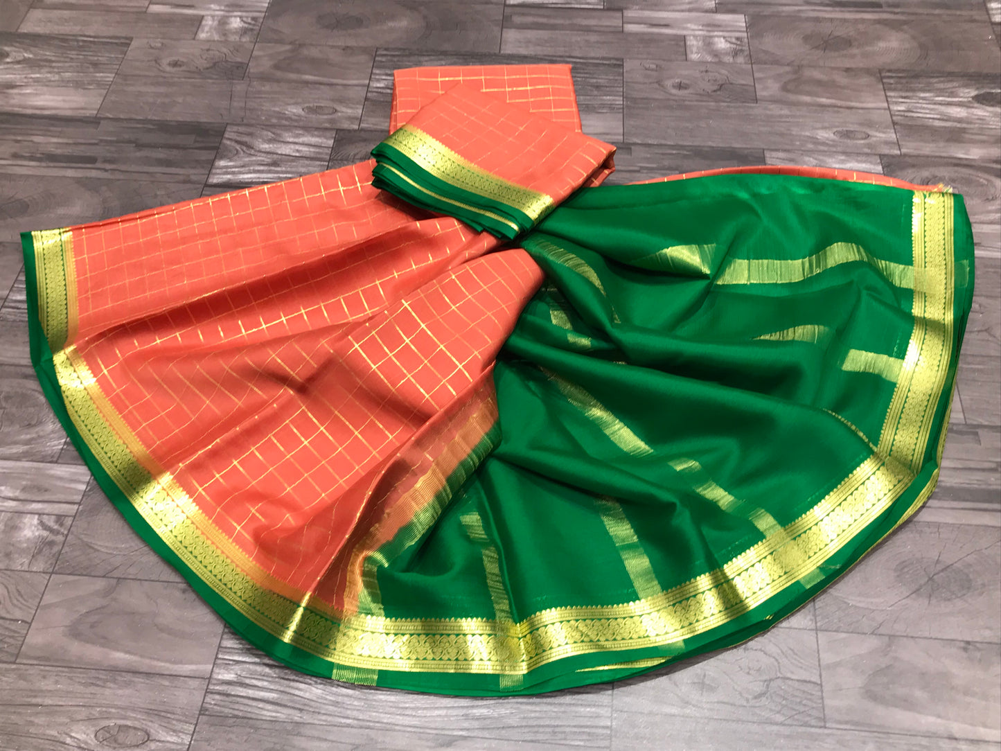 Pure Mysore Silk Saree