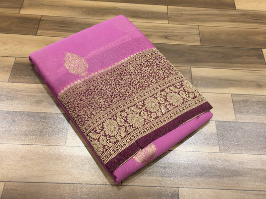 Chiffon Georgette Saree