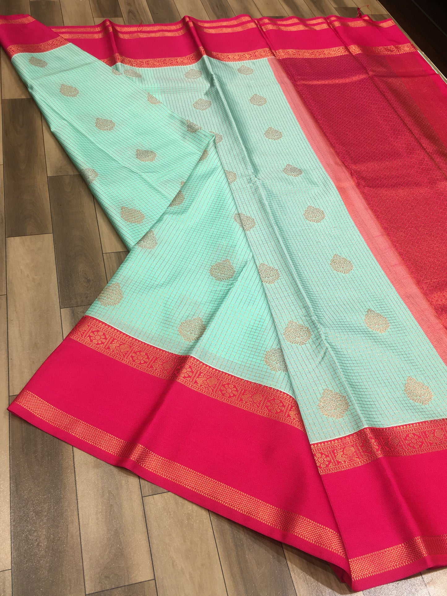 Semi Kanchipuram Silk Saree