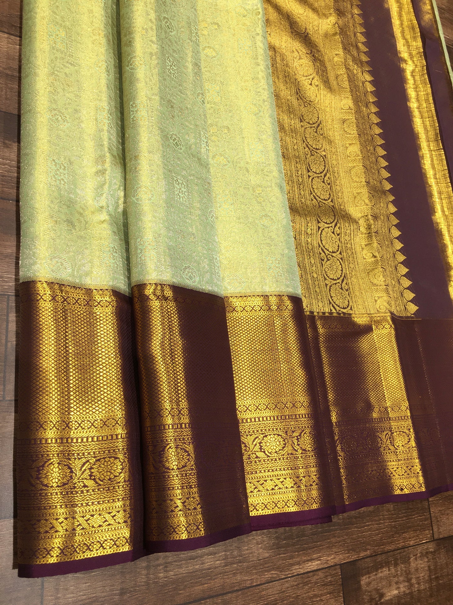 Pure Kanchipuram Tissue Silk Saree