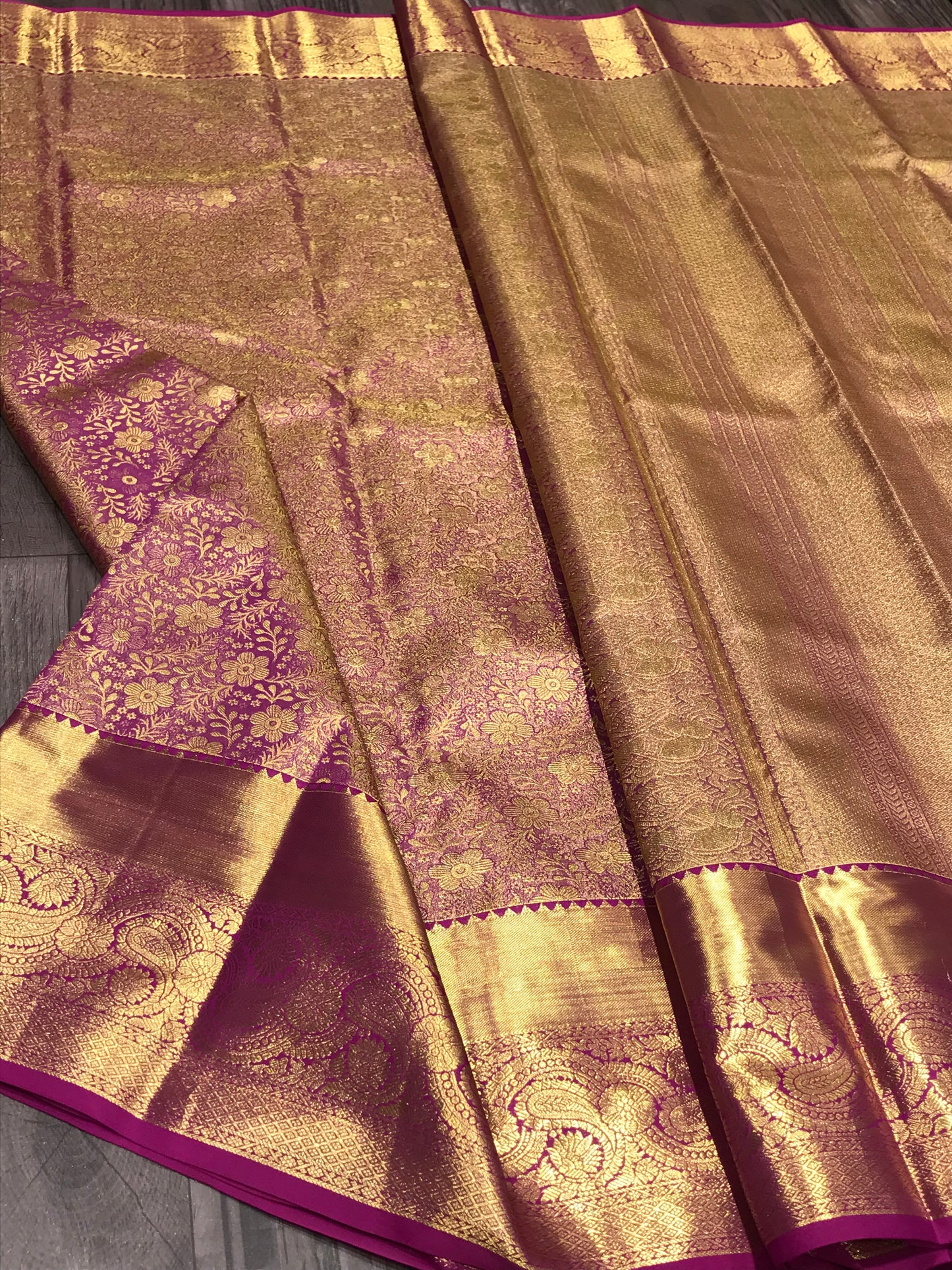 Pure Kanchipuram Tissue Silk Saree