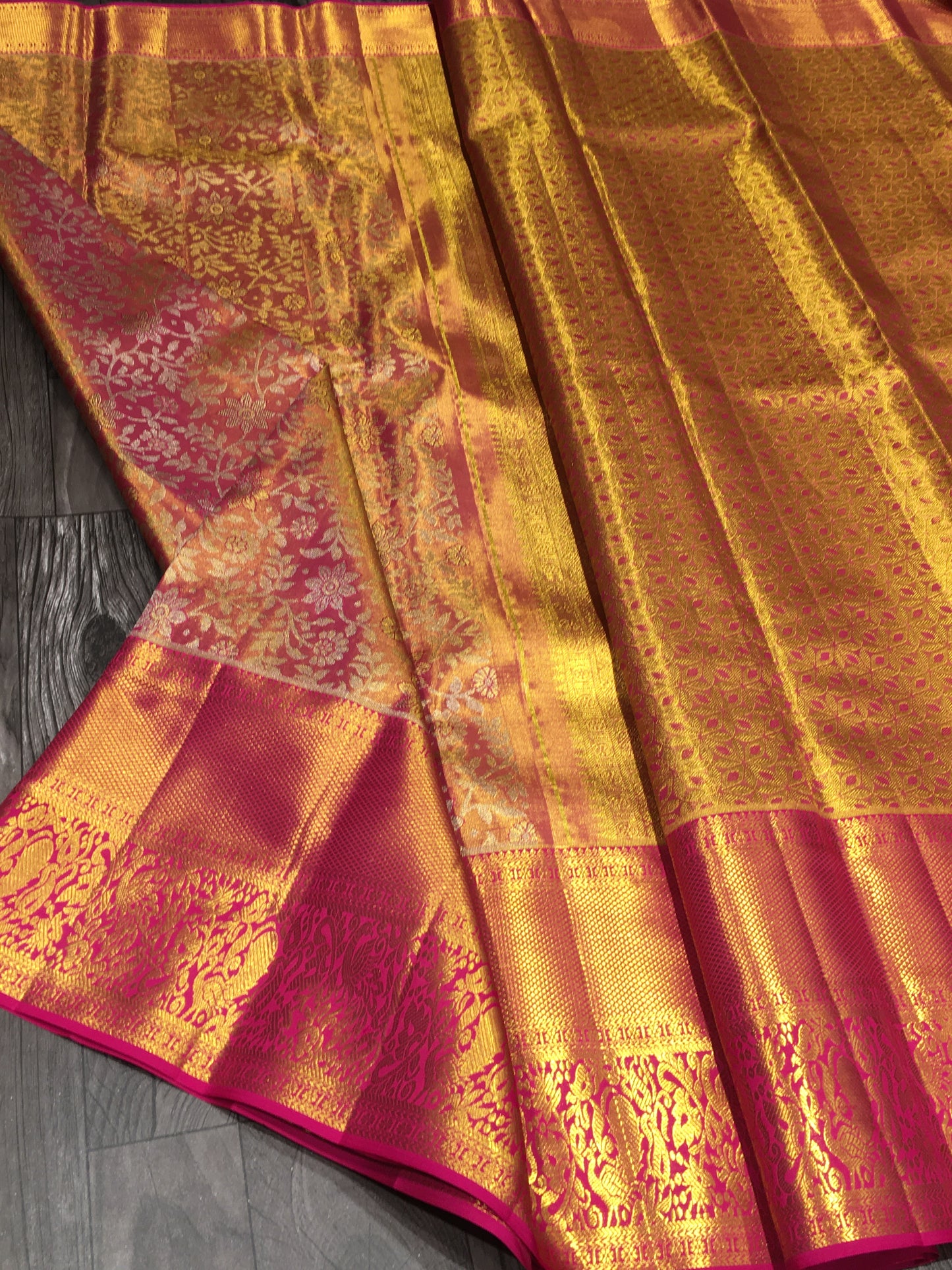 Pure Kanchipuram Tissue Silk Saree