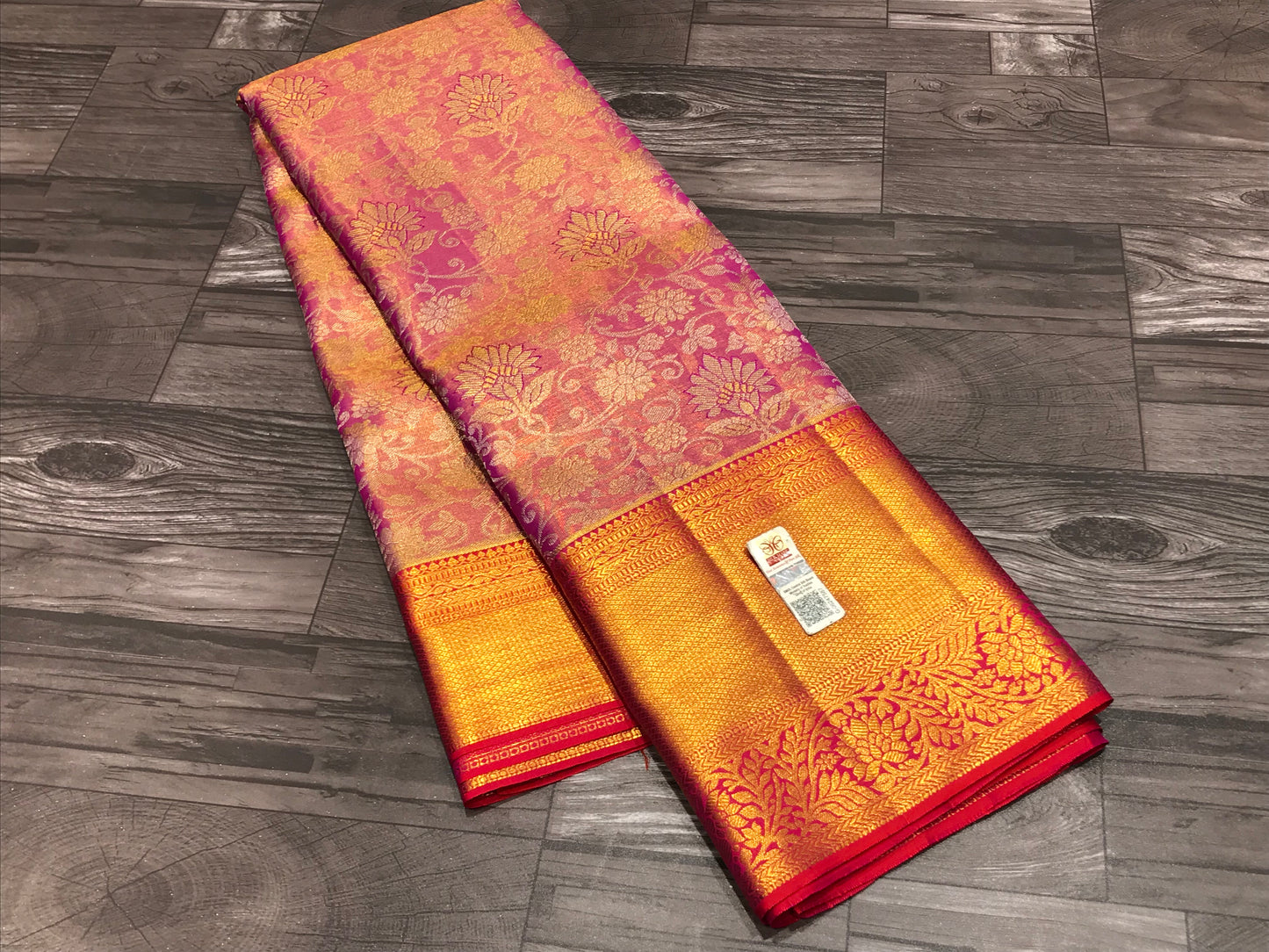 Pure Kanchipuram Tissue Silk Saree