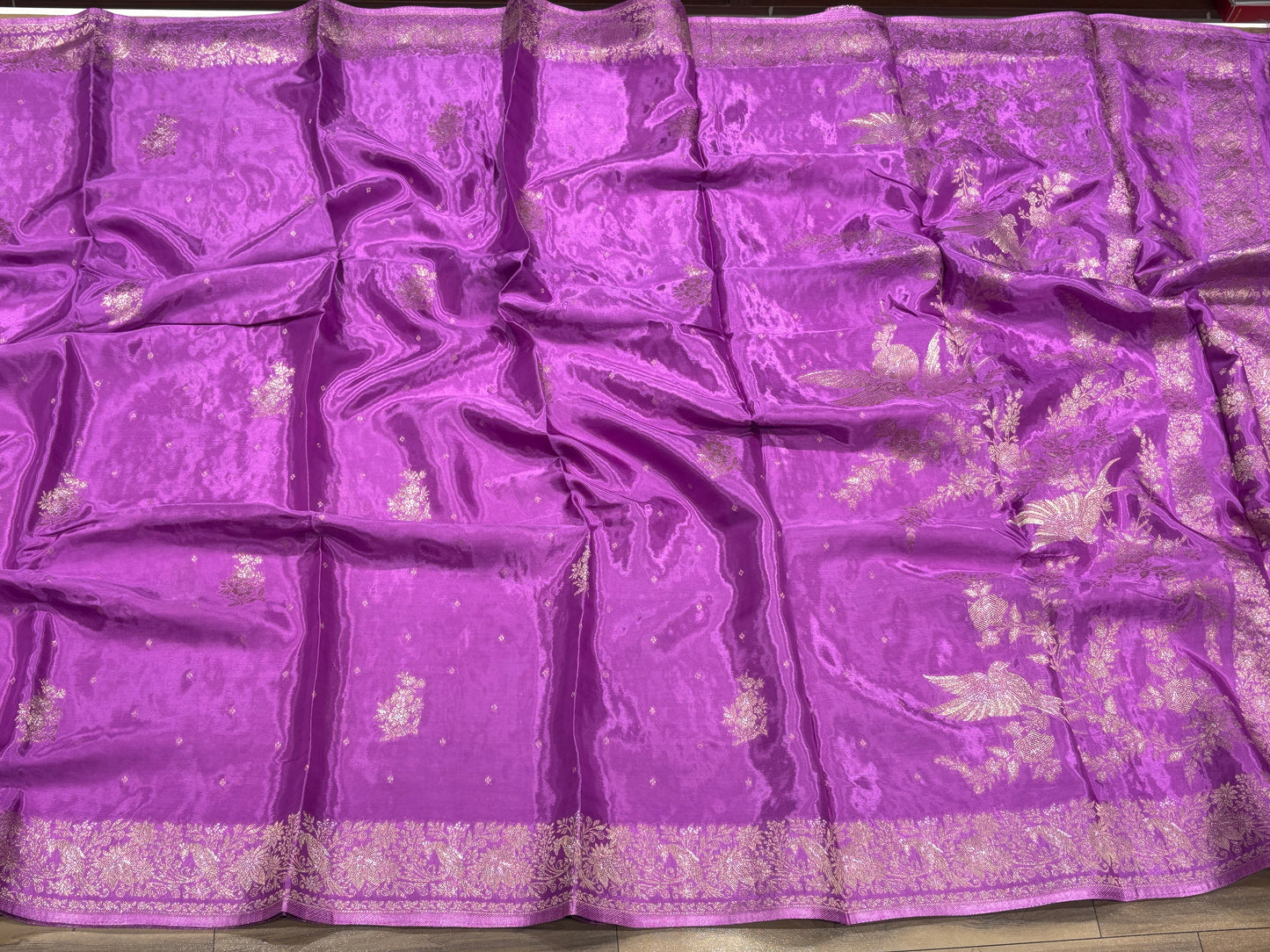 Satin Crape Saree