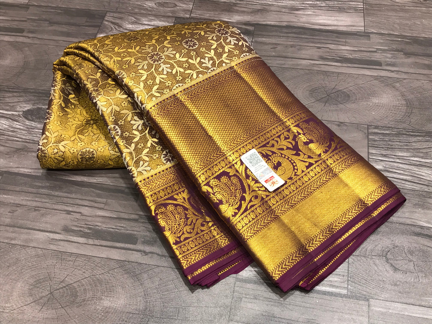 Pure Kanchipuram Tissue Silk Saree