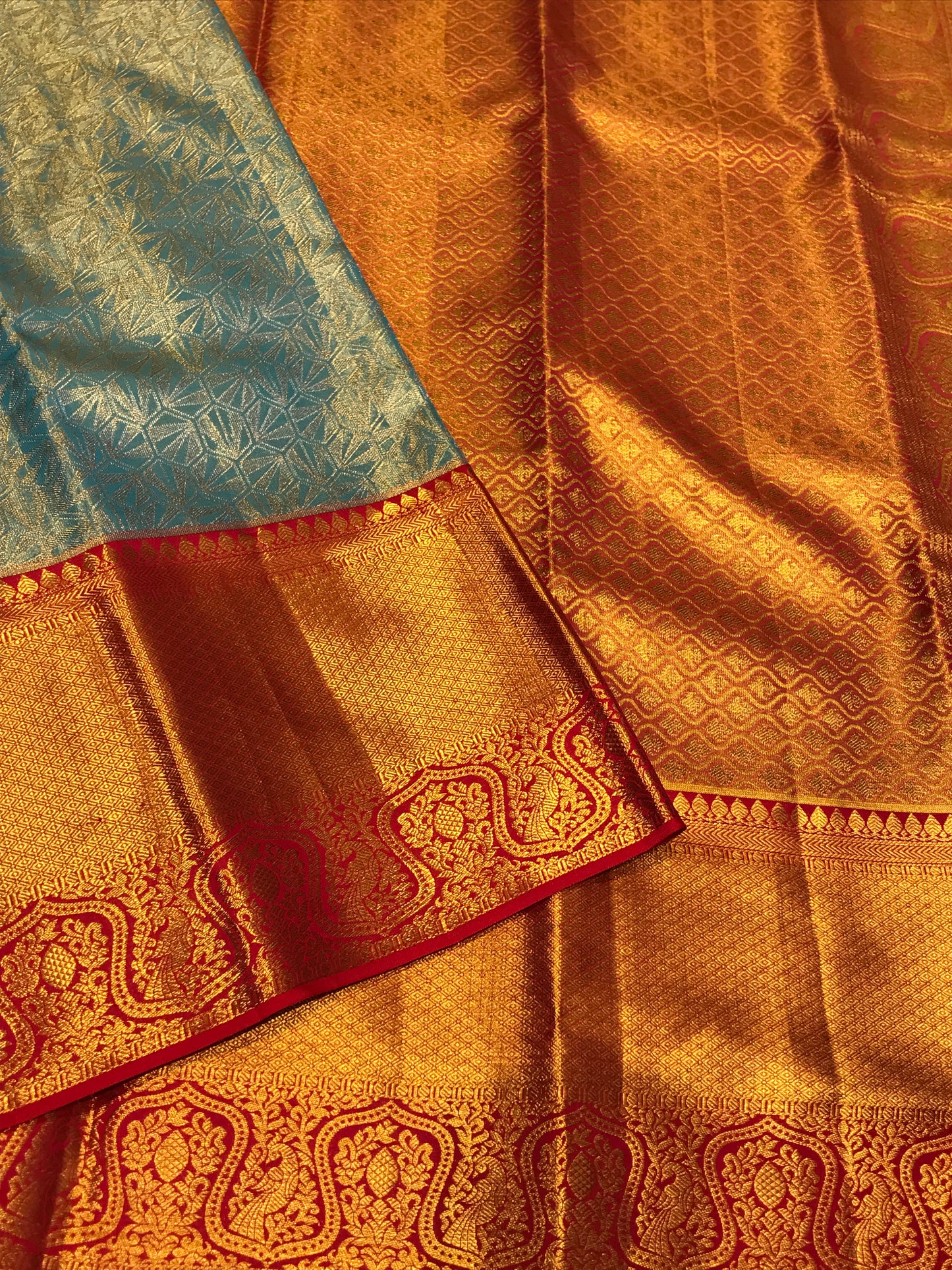 Pure Kanchipuram Tissue Silk Saree