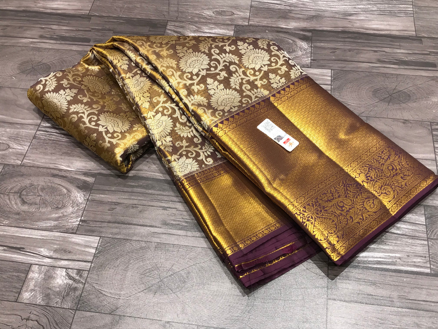 Pure Kanchipuram Tissue Silk Saree