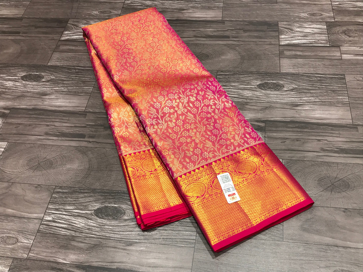 Pure Kanchipuram Tissue Silk Saree