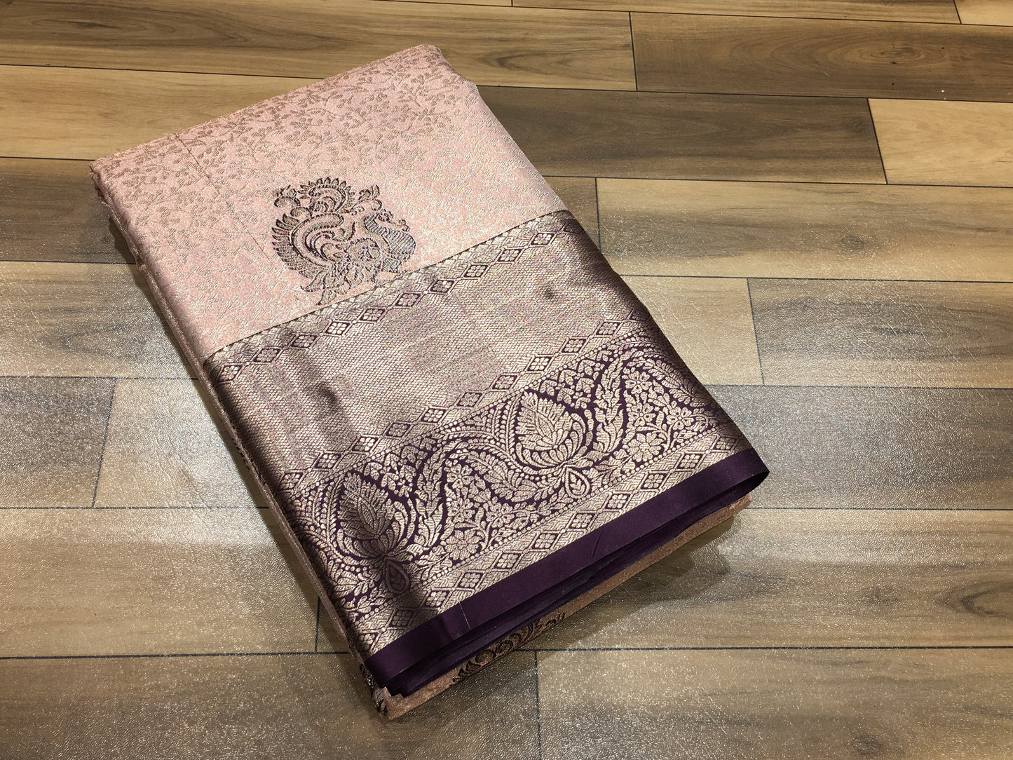 Semi Kanchipuram Tissue Silk