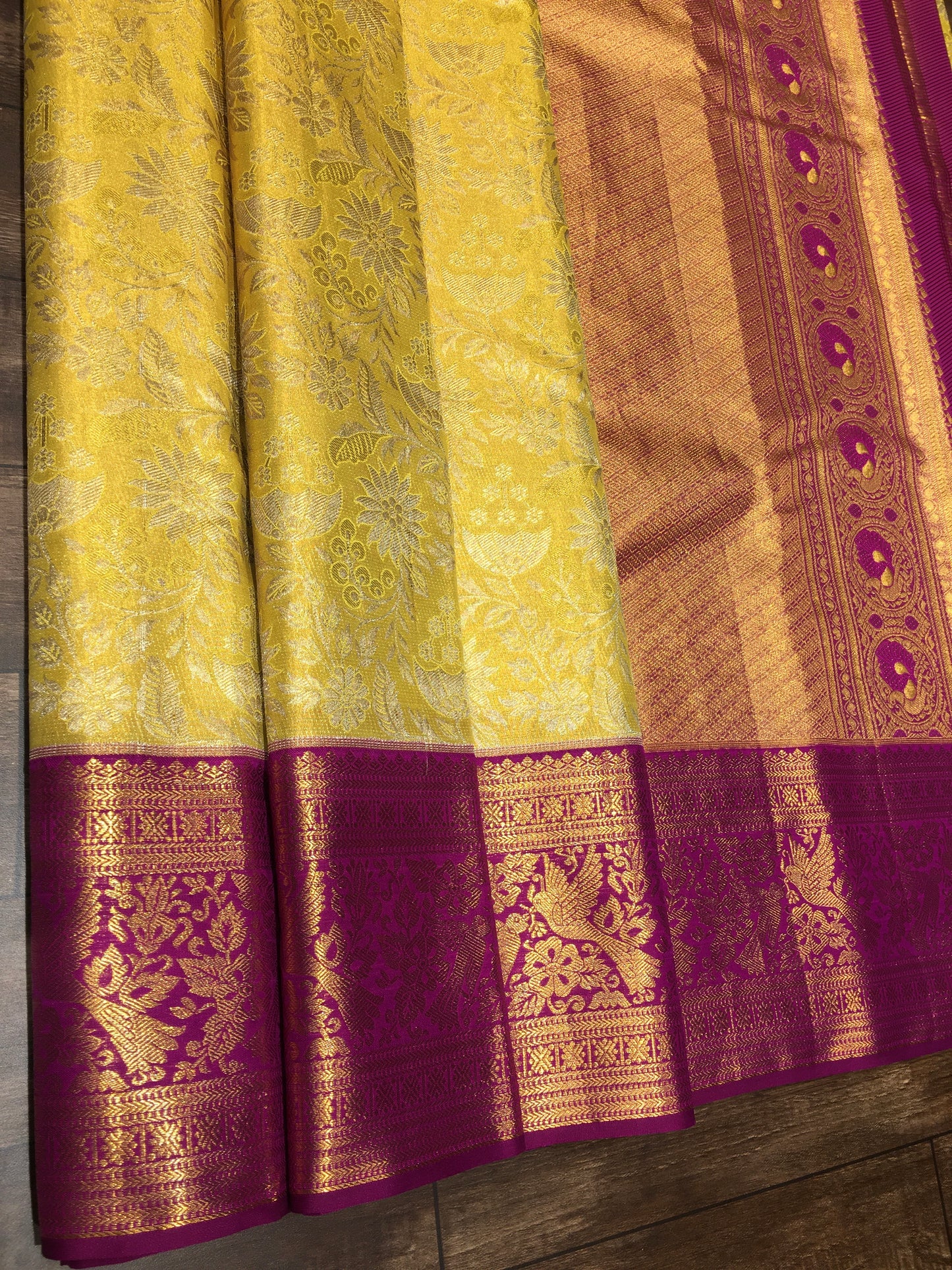 Pure Kanchipuram Tisue Silk