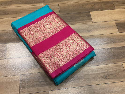 Semi Kanchipuram Silk Saree