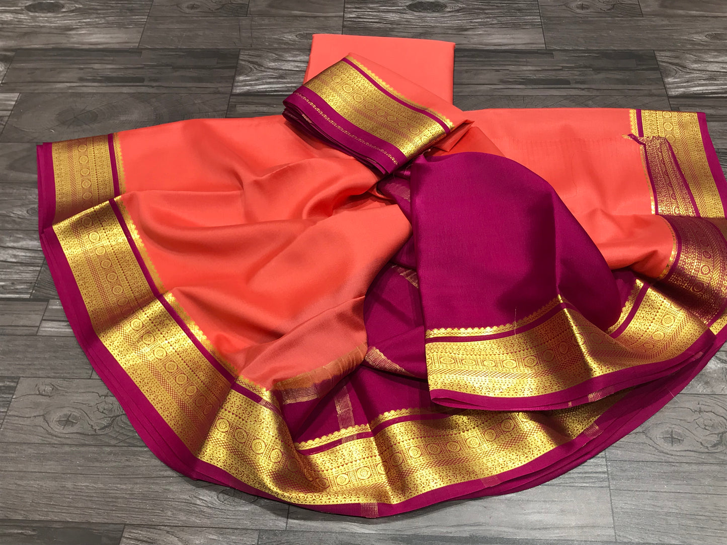 Pure Mysore Silk Saree