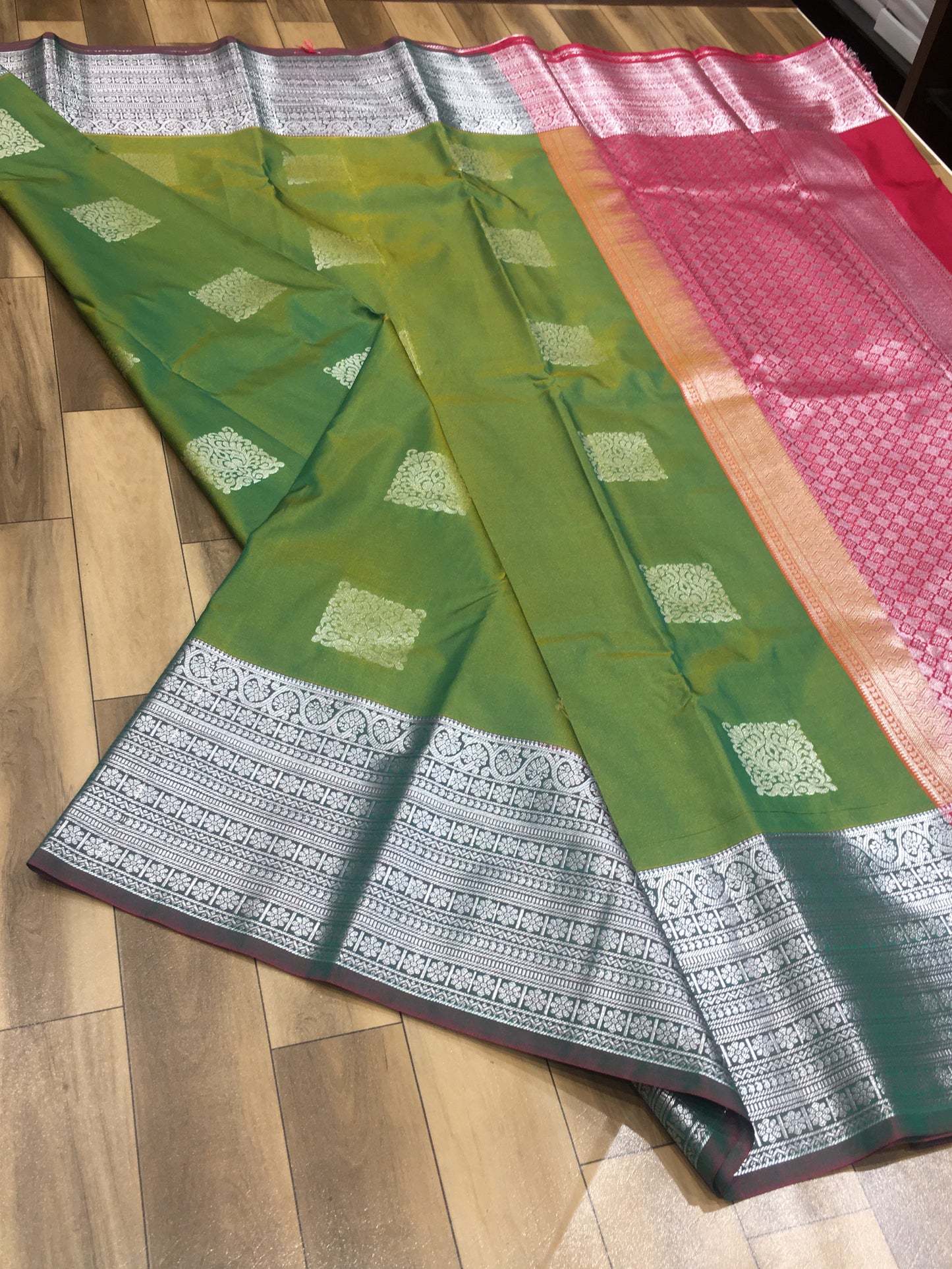 Semi Kanchipuram Silk Saree