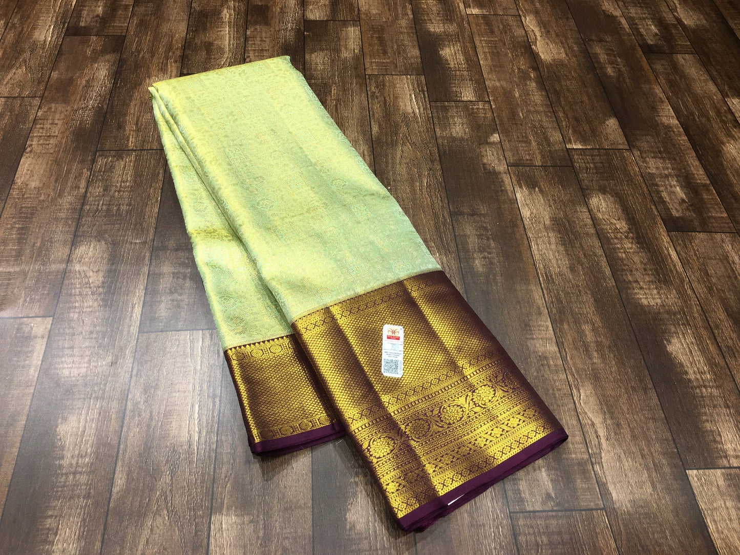 Pure Kanchipuram Tissue Silk Saree