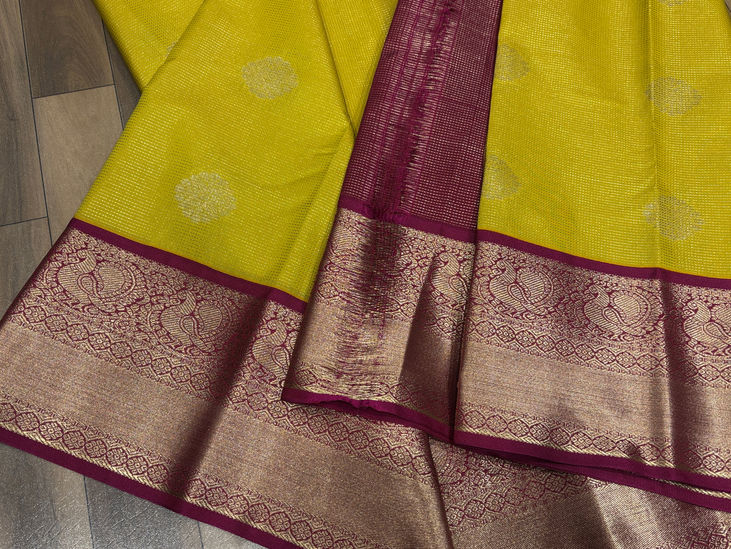 Semi kanchivaram silk saree