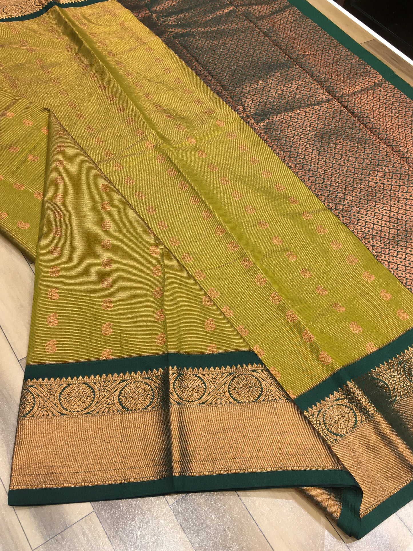 Semi Kanchipuram Silk Saree