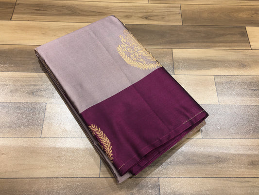 Semi Kanchipuram Silk Saree and