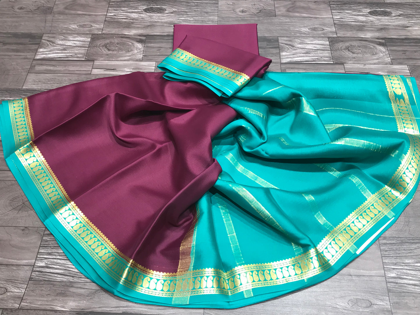 Pure Mysore Silk Saree