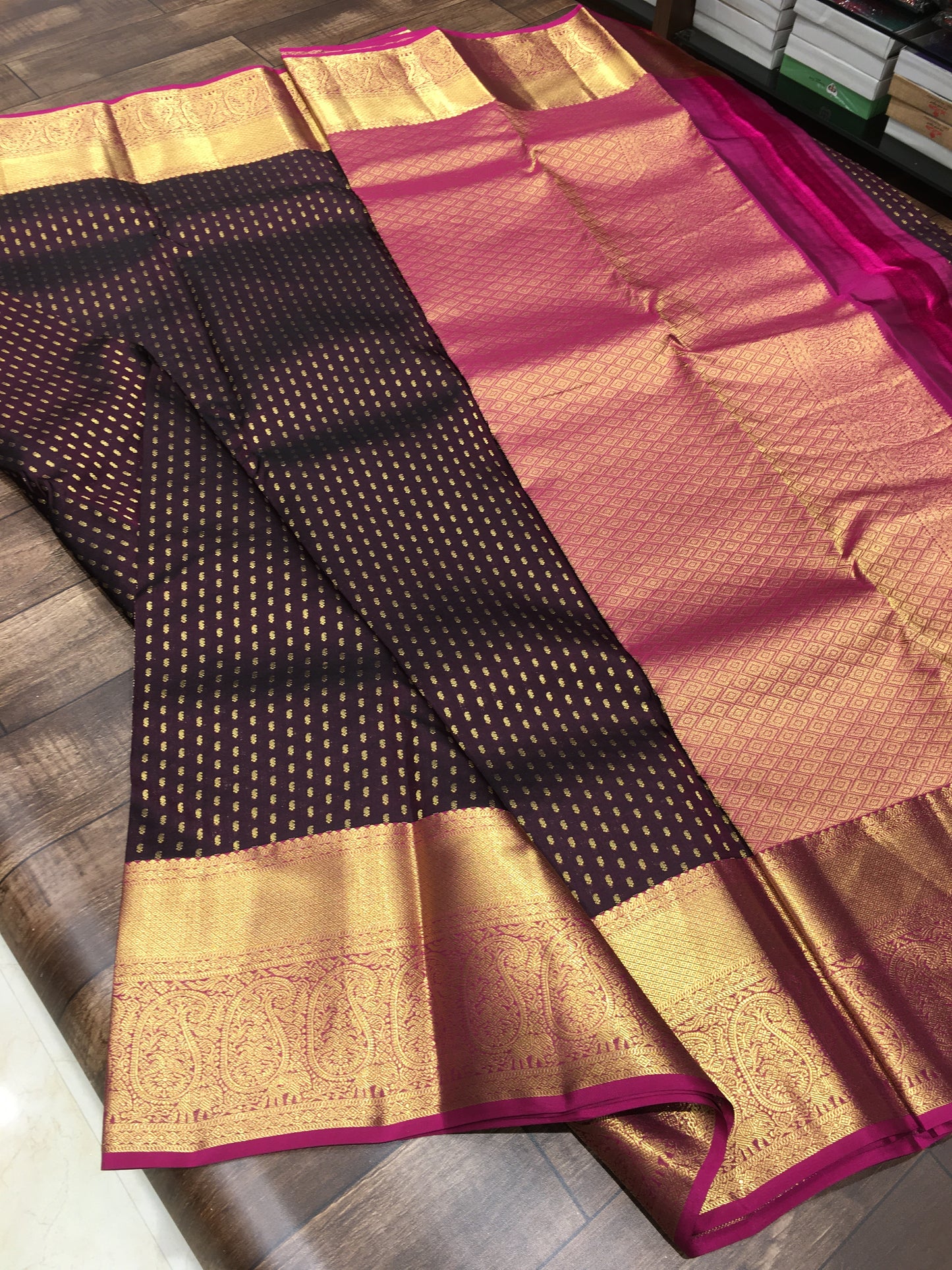 Pure Kanchipuram Silk Saree