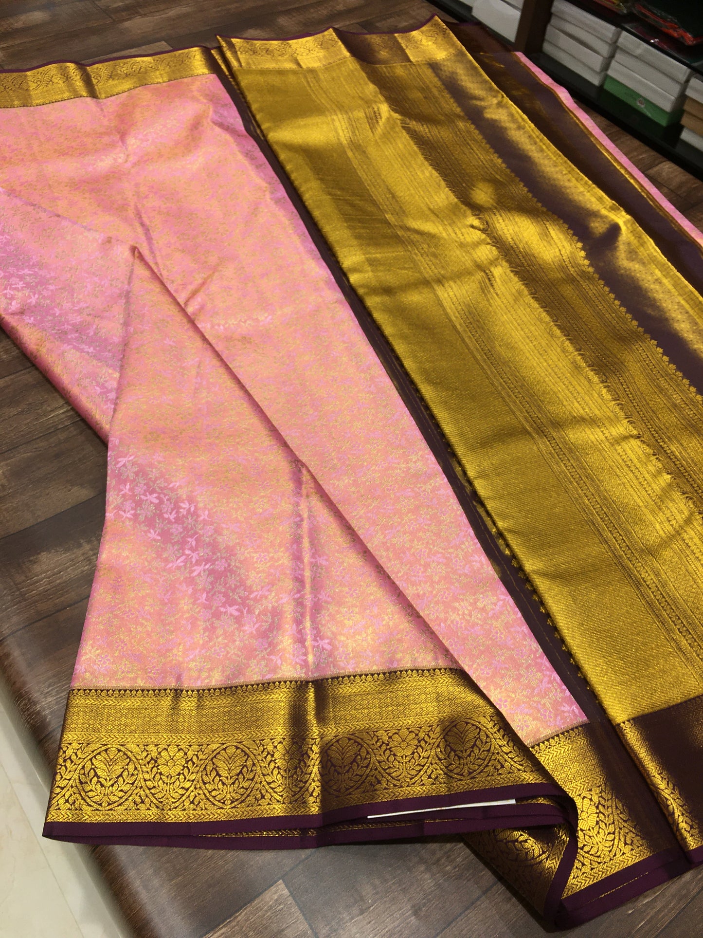 Pure Kanchipuram Tissue Silk Saree