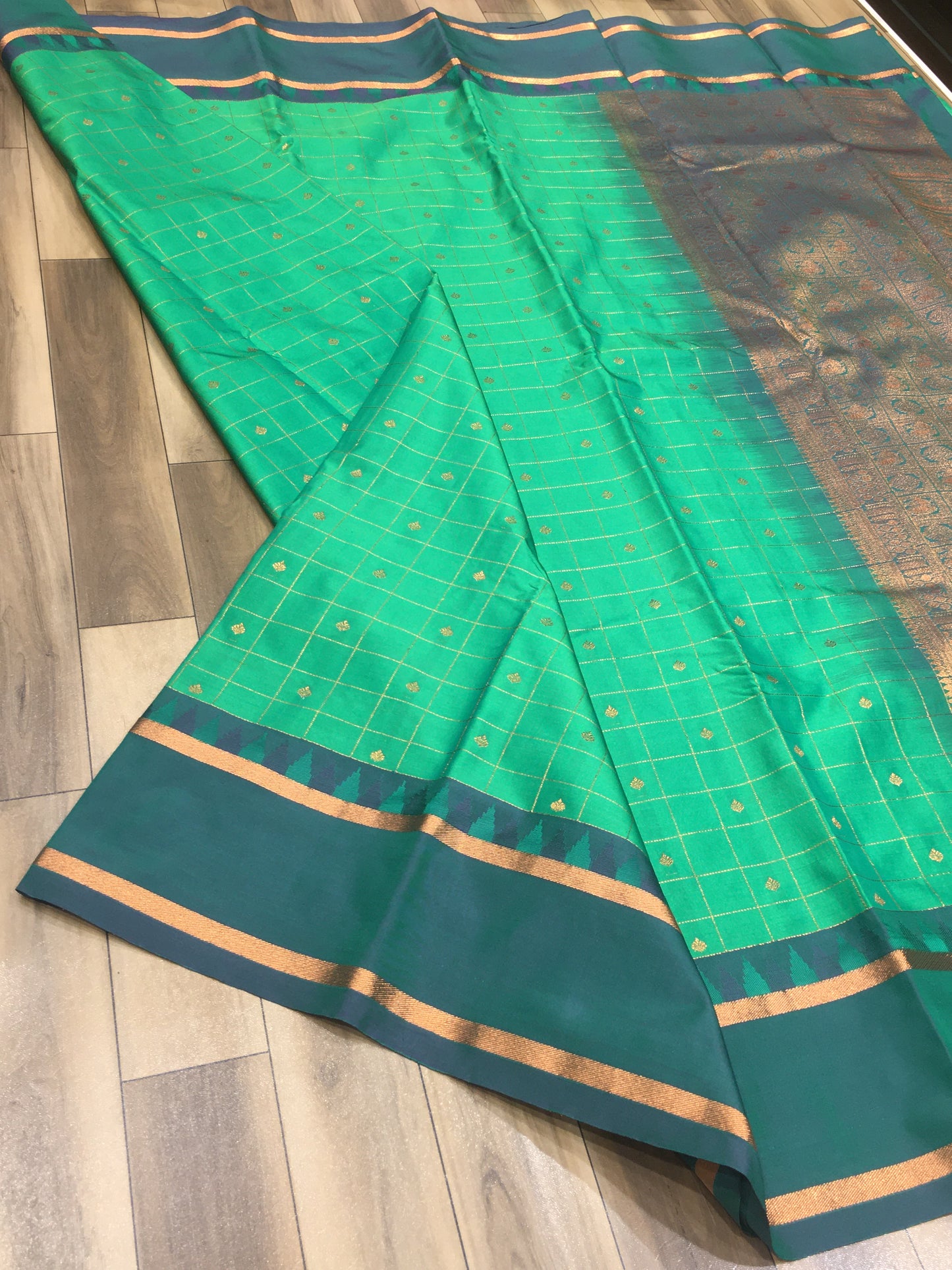 Semi Kanchipuram Silk Saree