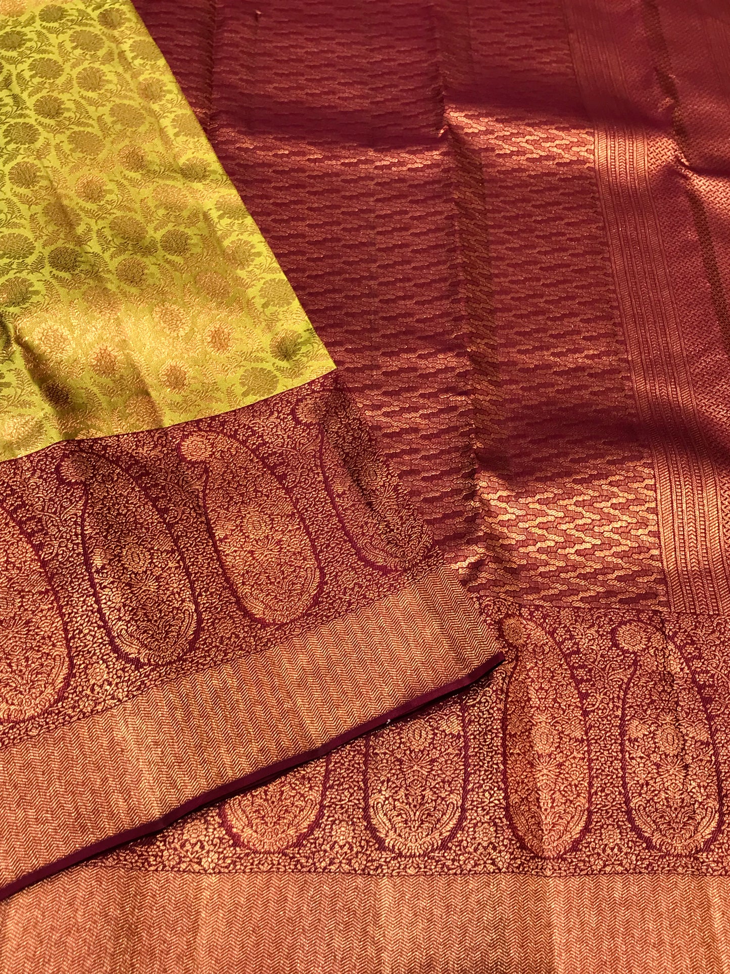 Pure Kanchipuram Tissue silk saree