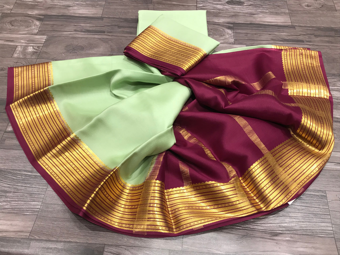 Pure Mysore Silk Saree