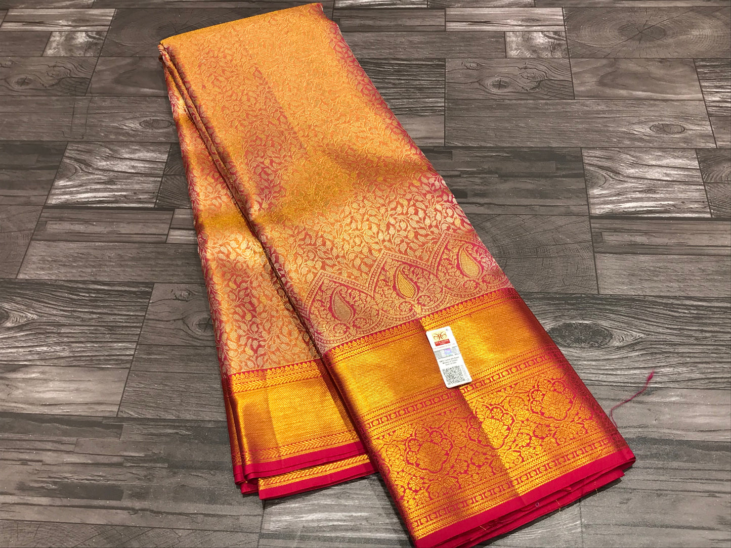 Pure Kanchipuram Tissue Silk Saree