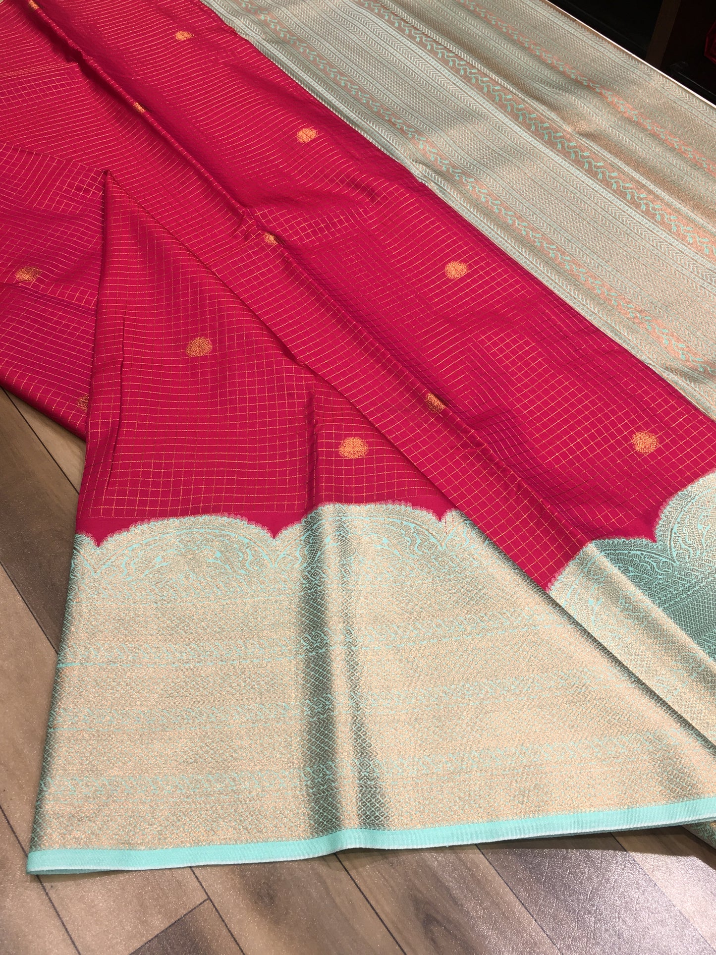 Semi Kanchipuram Silk Saree