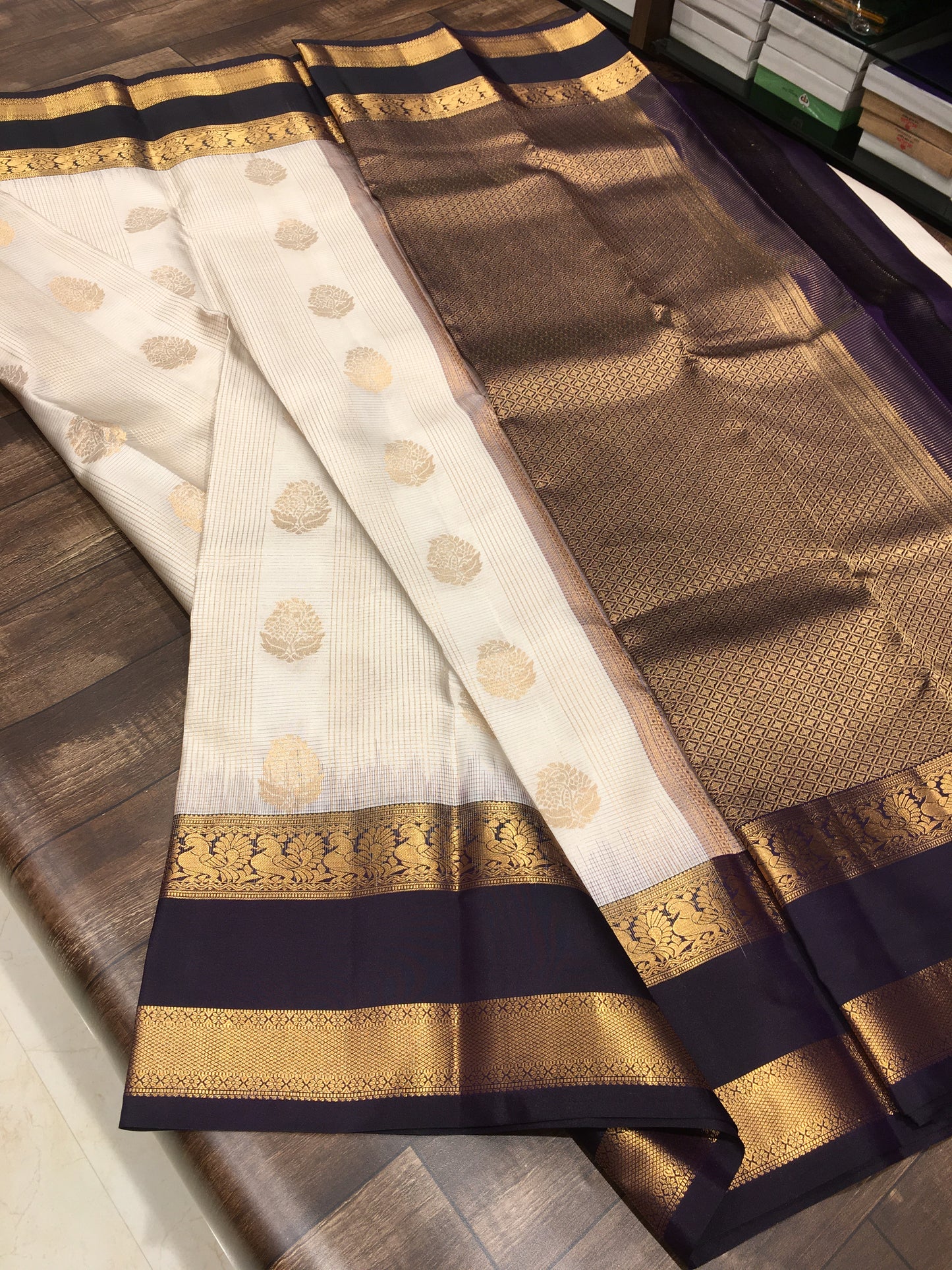 Pure kanchipuram silk saree