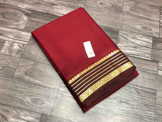 Pure Mysore Silk Saree