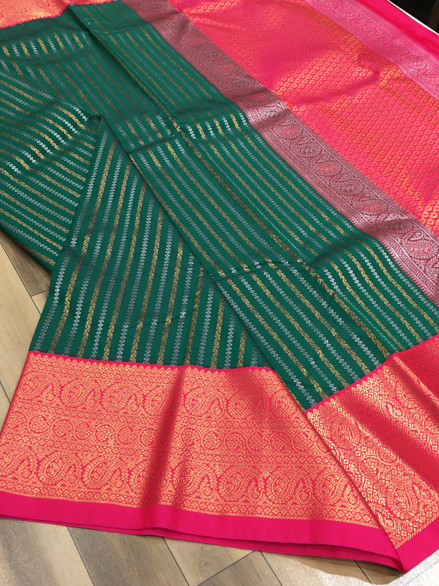 Semi Kanchipuram Silk Saree