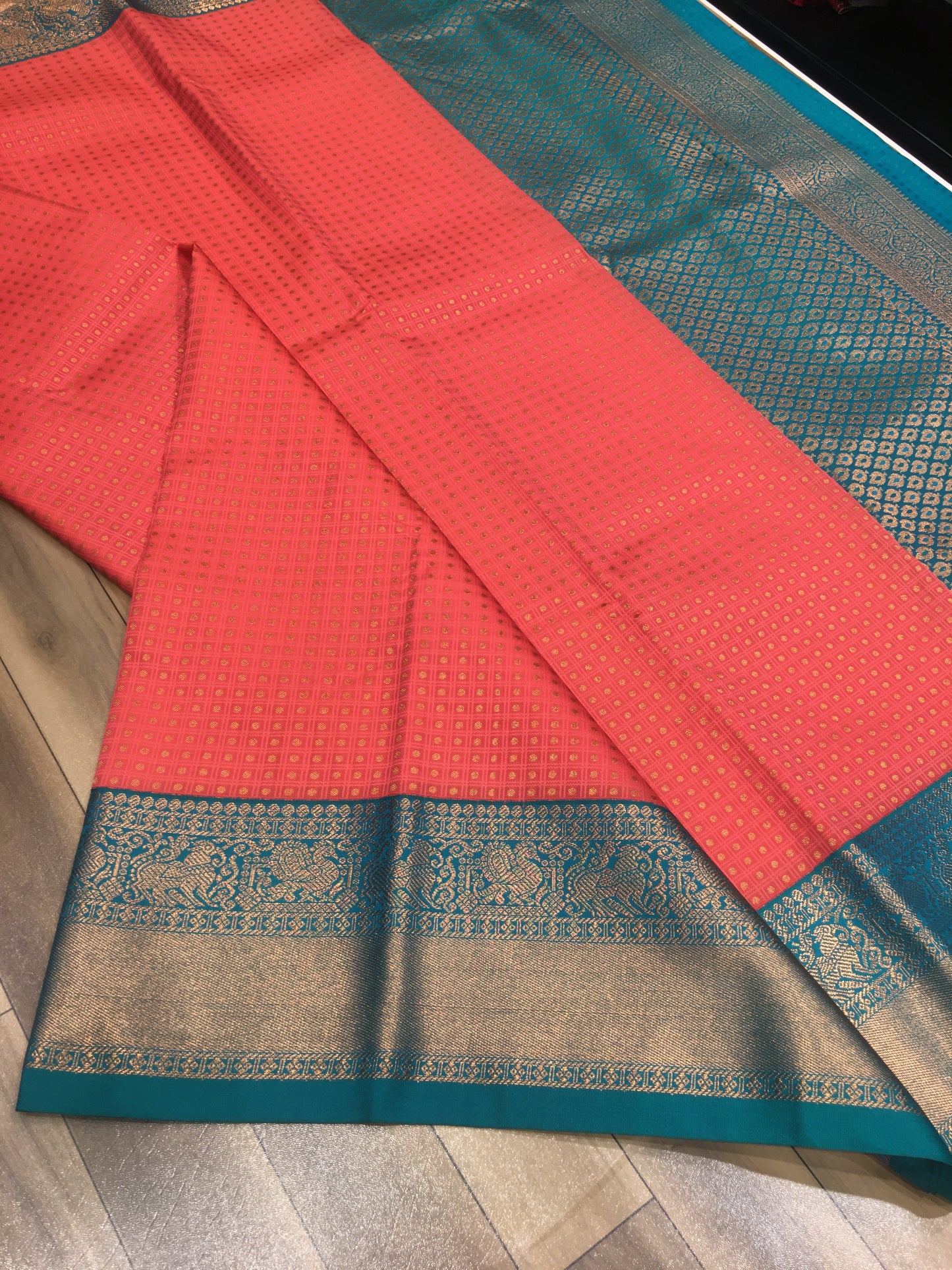 Semi Kanchipuram Silk Saree