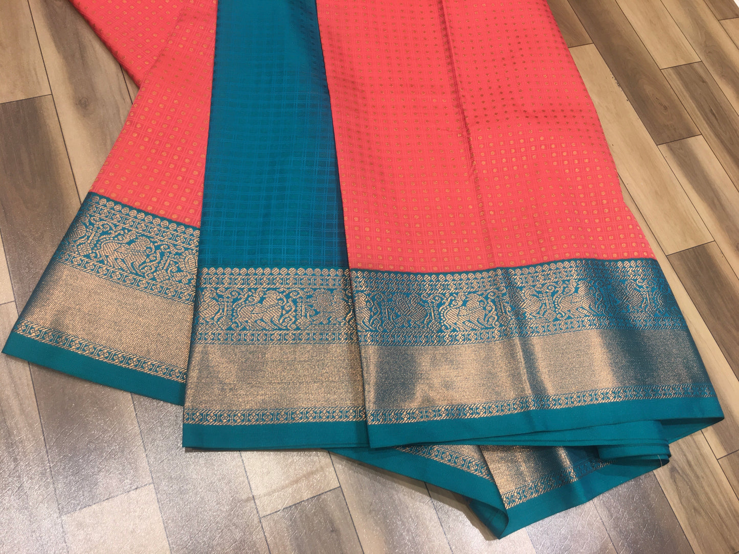 Semi Kanchipuram Silk Saree