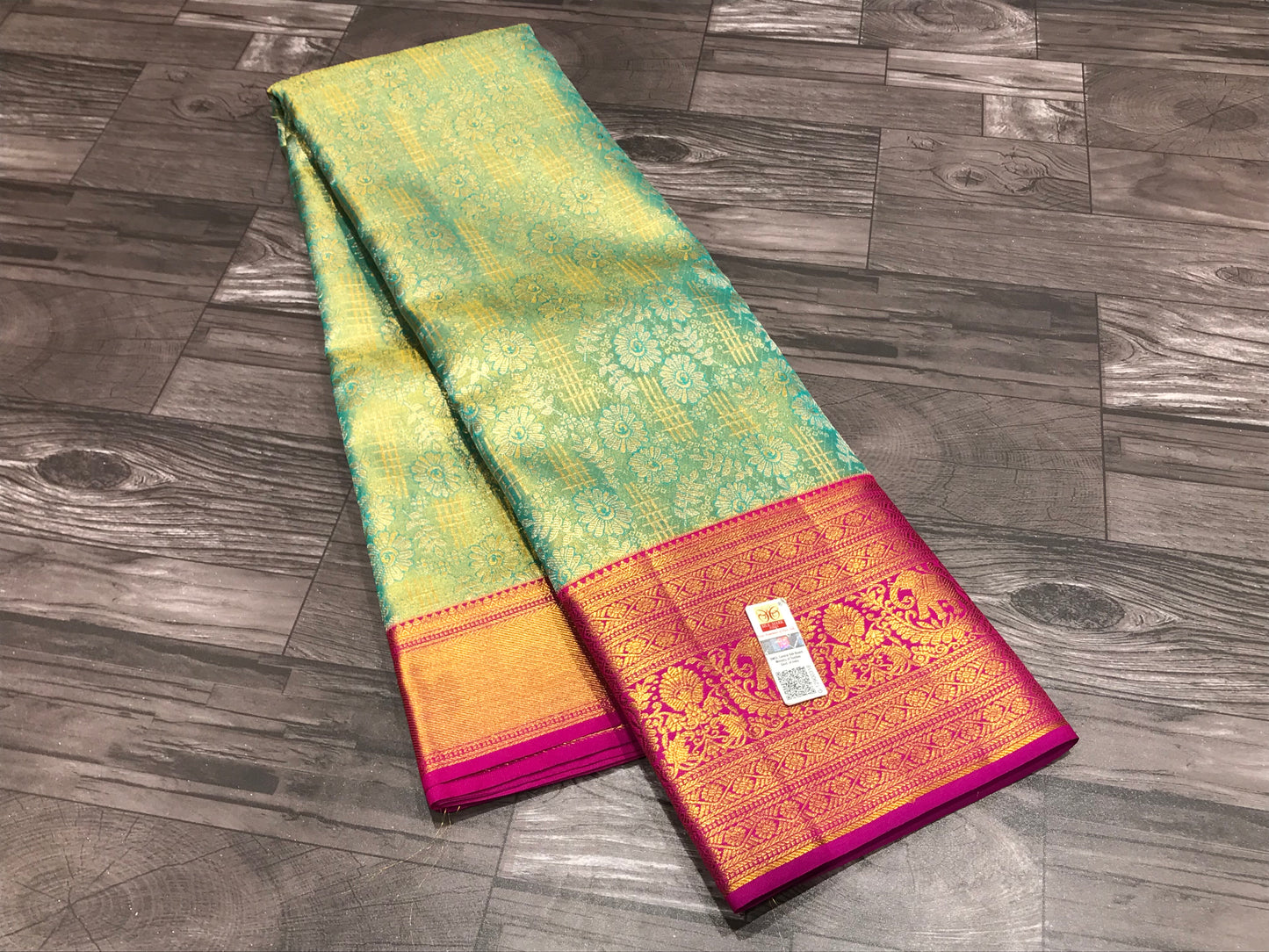 Pure Kanchipuram Tissue Silk Saree