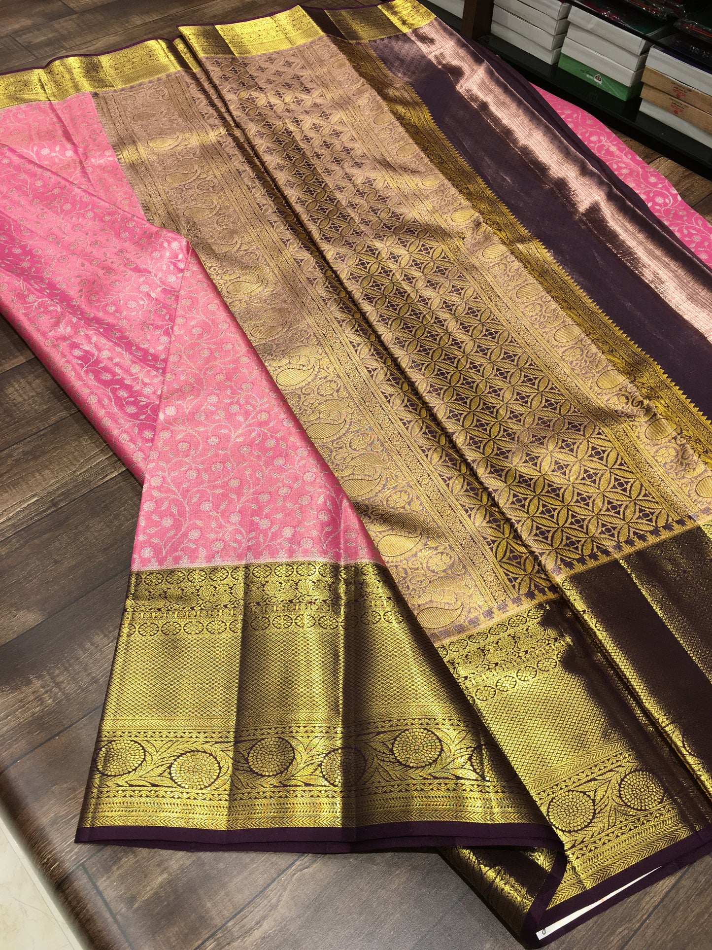 Pure Kanchipuram Tissue Silk Saree