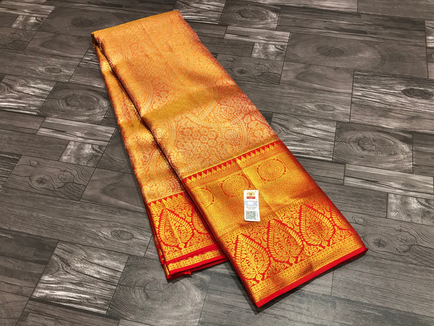 Pure Kanchipuram Tissue Silk Saree