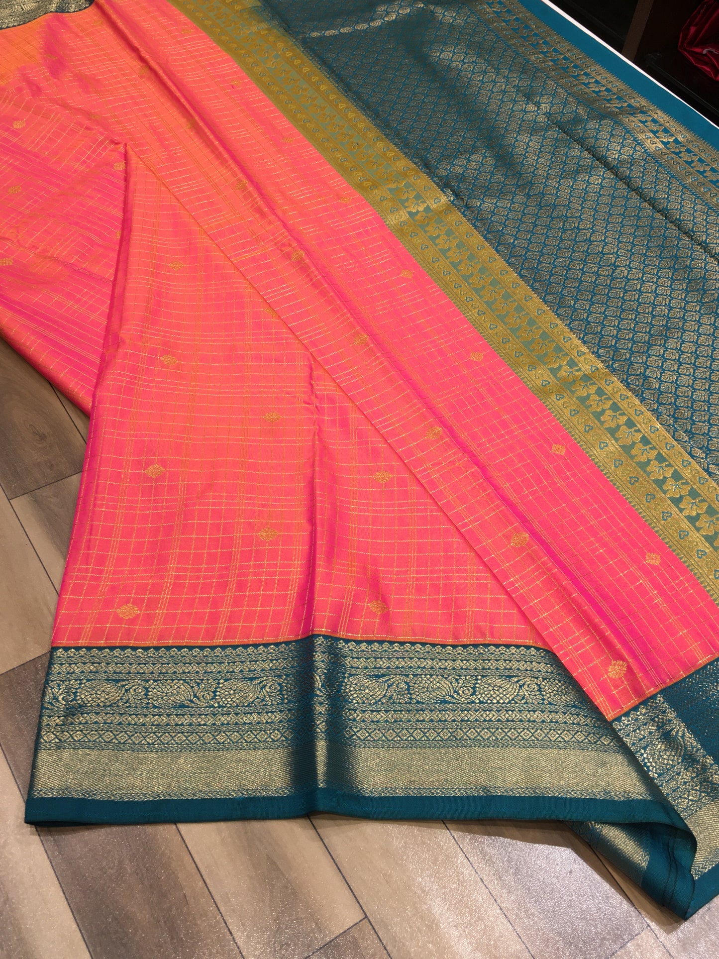 Semi Kanchipuram Silk Saree