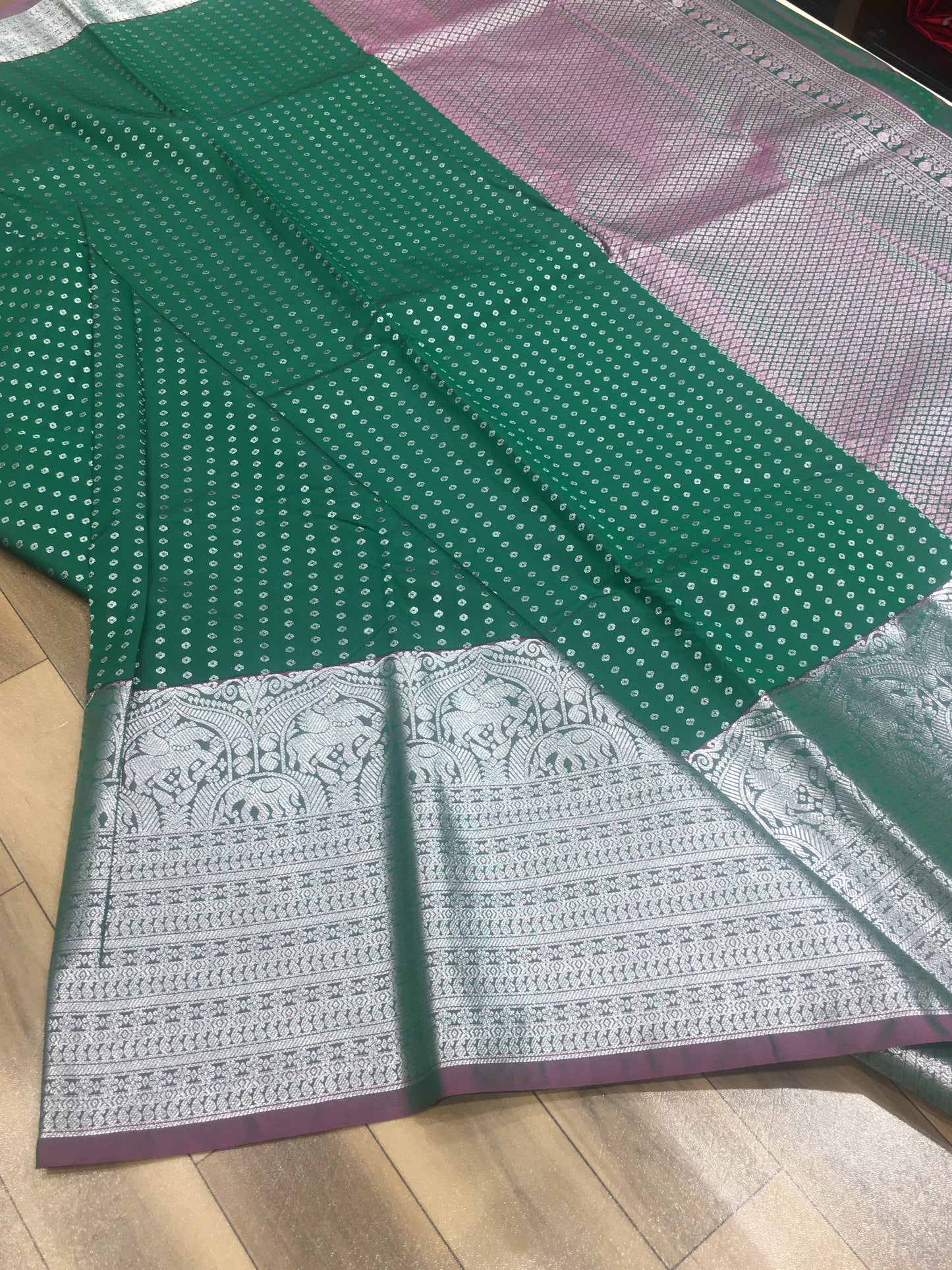 Semi Kanchipuram Silk Saree