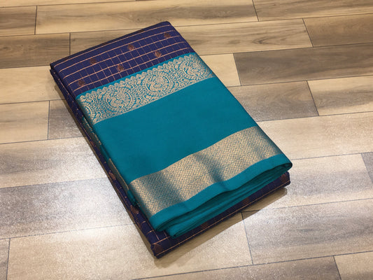 Semi Kanchipuram Silk Saree