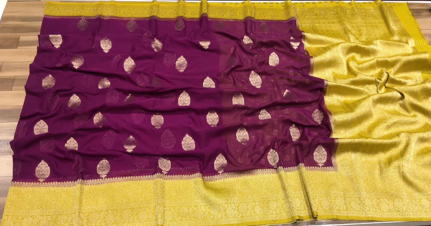 Chiffon Georgette Saree