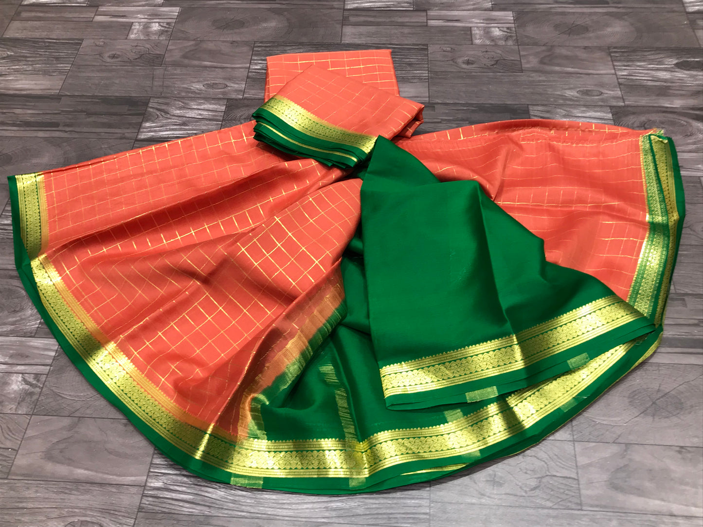 Pure Mysore Silk Saree