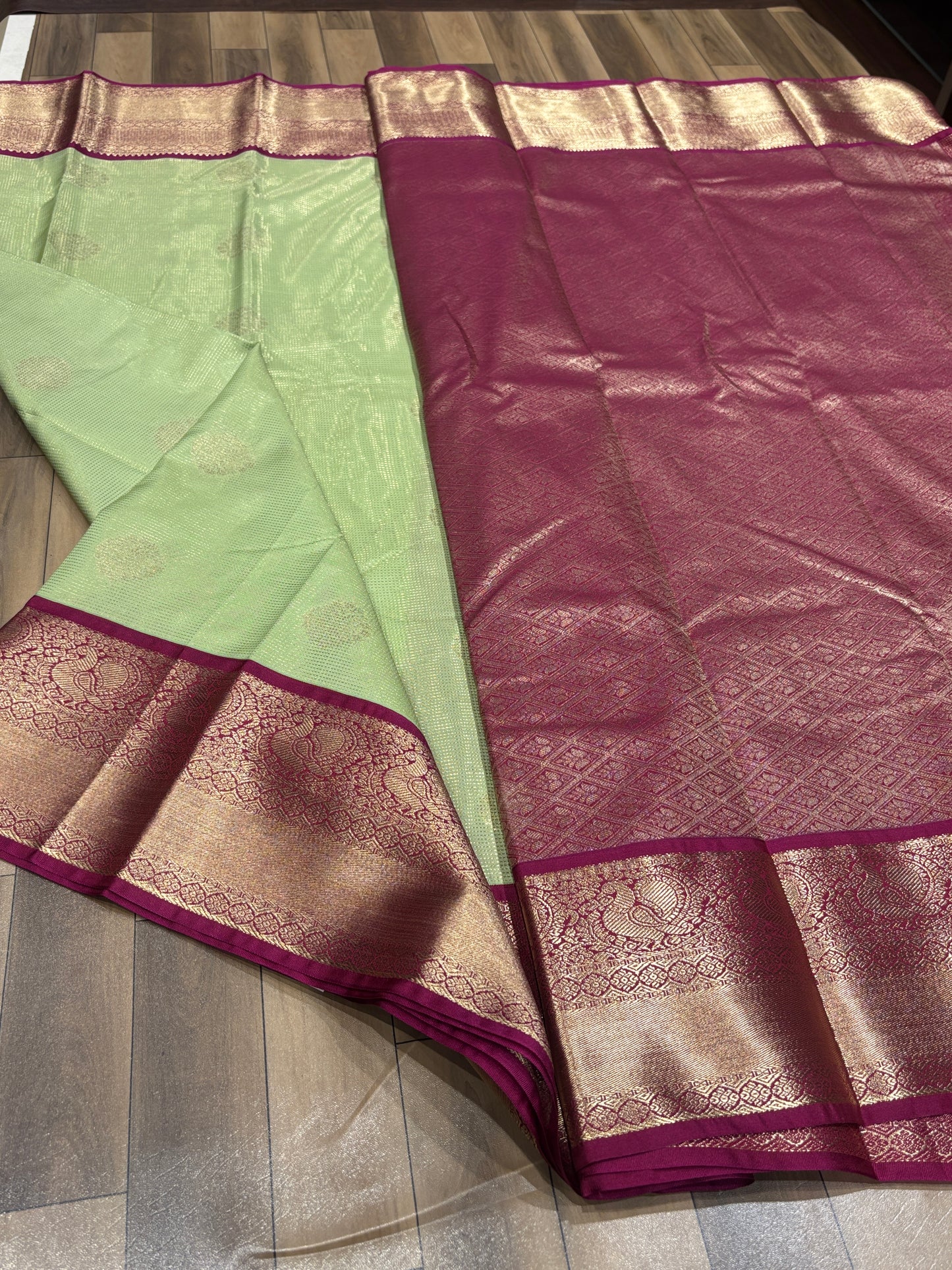 Semi Kanchipuram Silk Saree