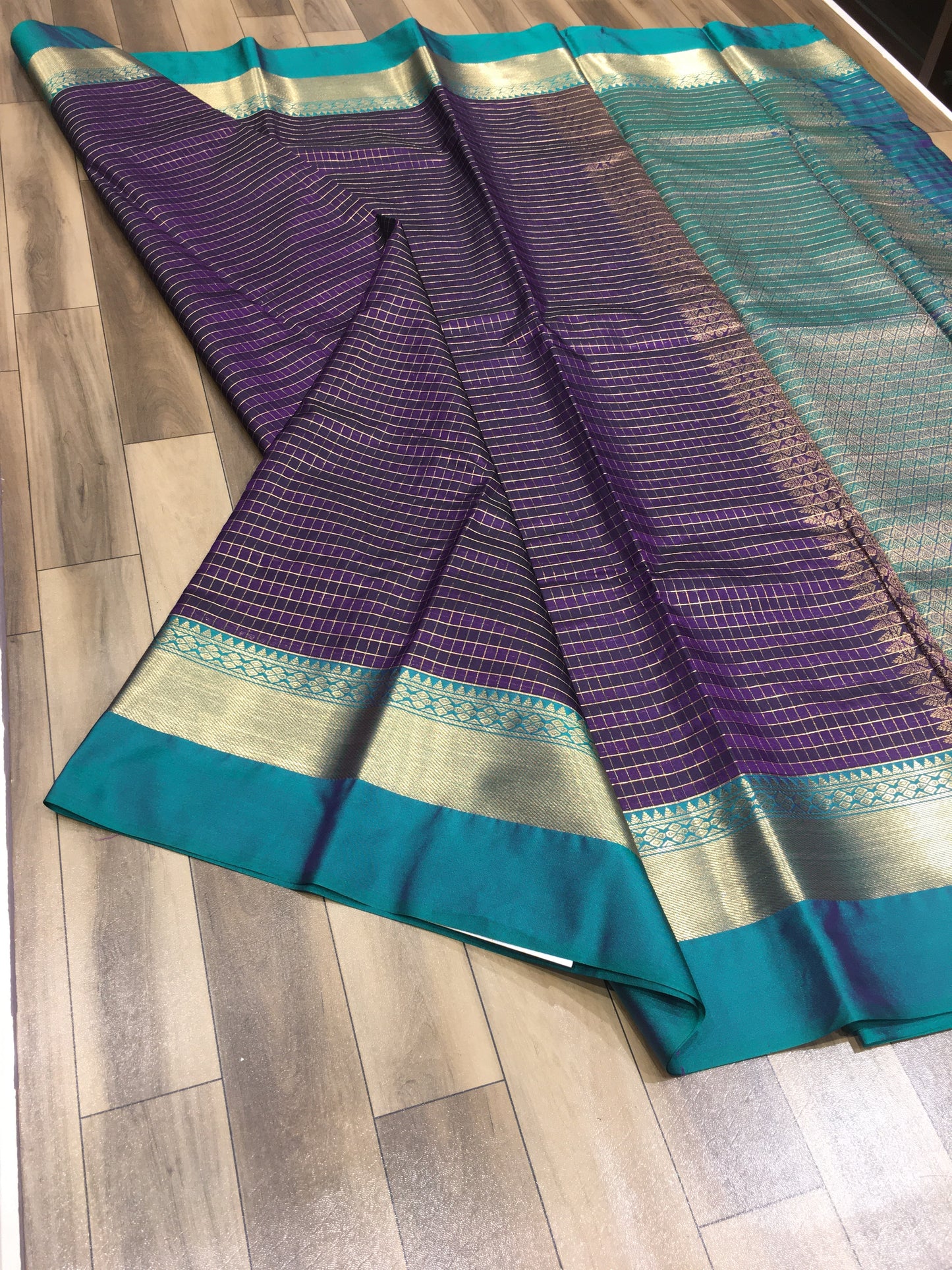 Semi Kanchipuram Silk Saree