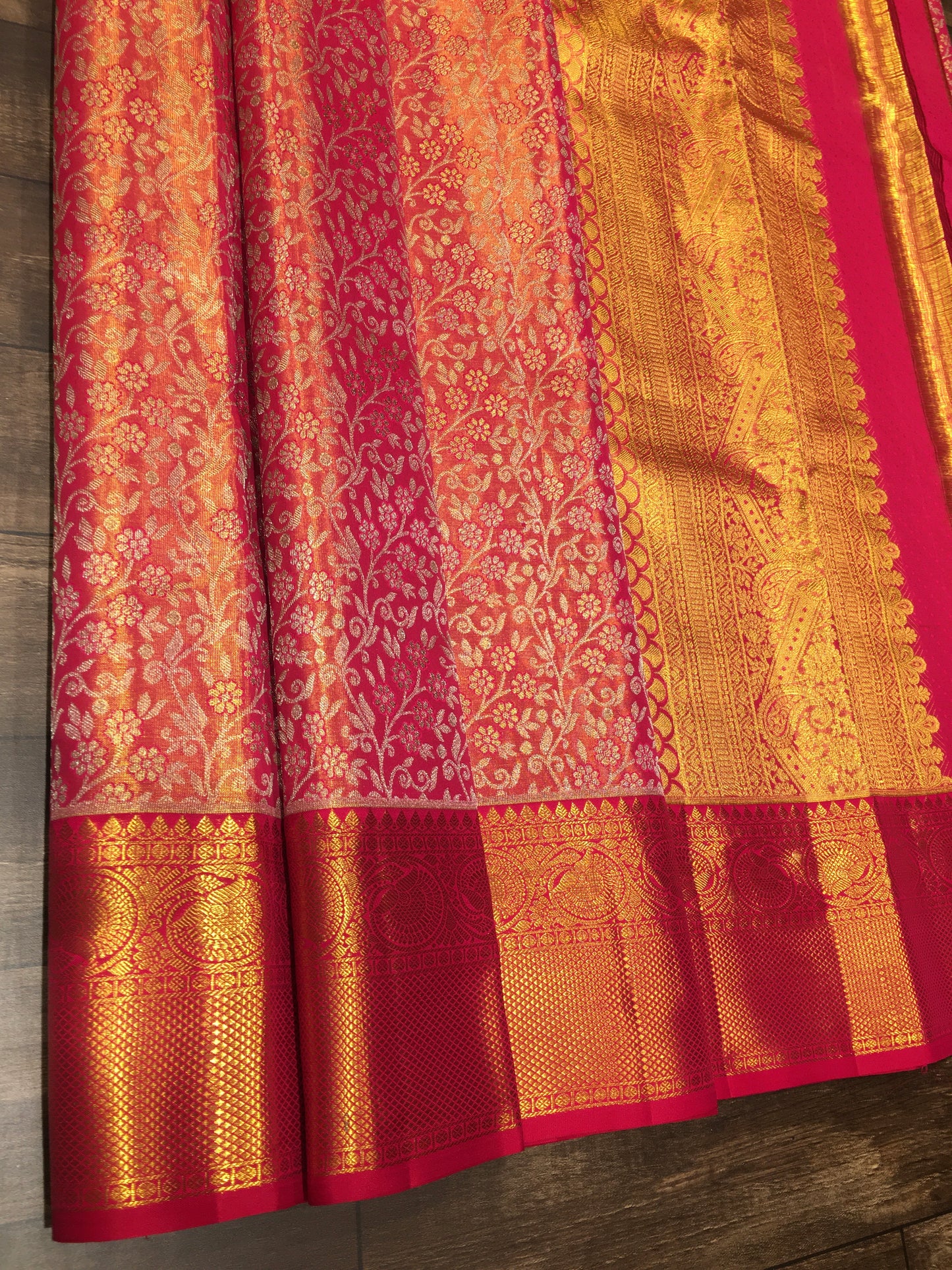 Pure KANCHIPURAM Tissue Silk