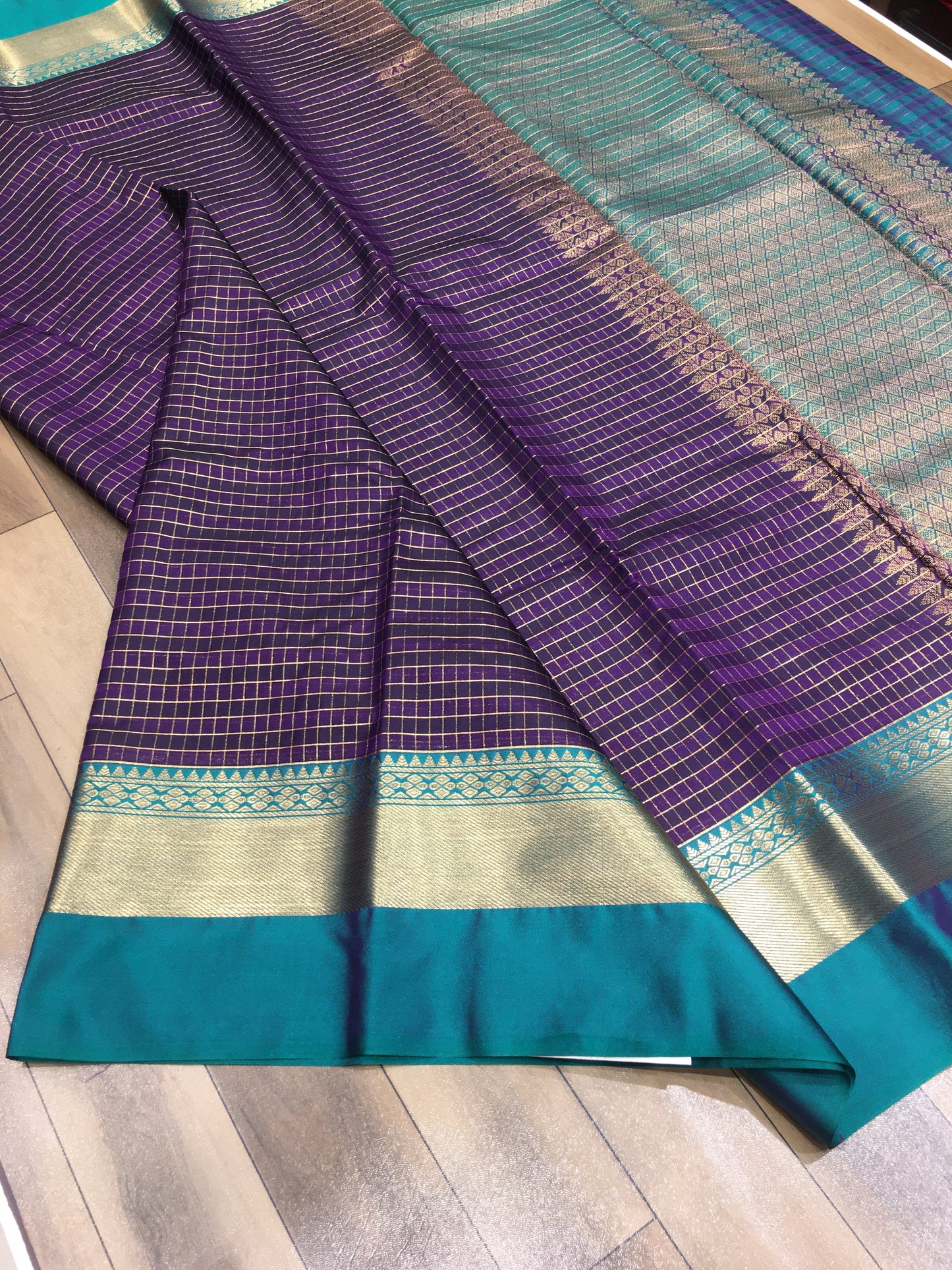 Semi Kanchipuram Silk Saree