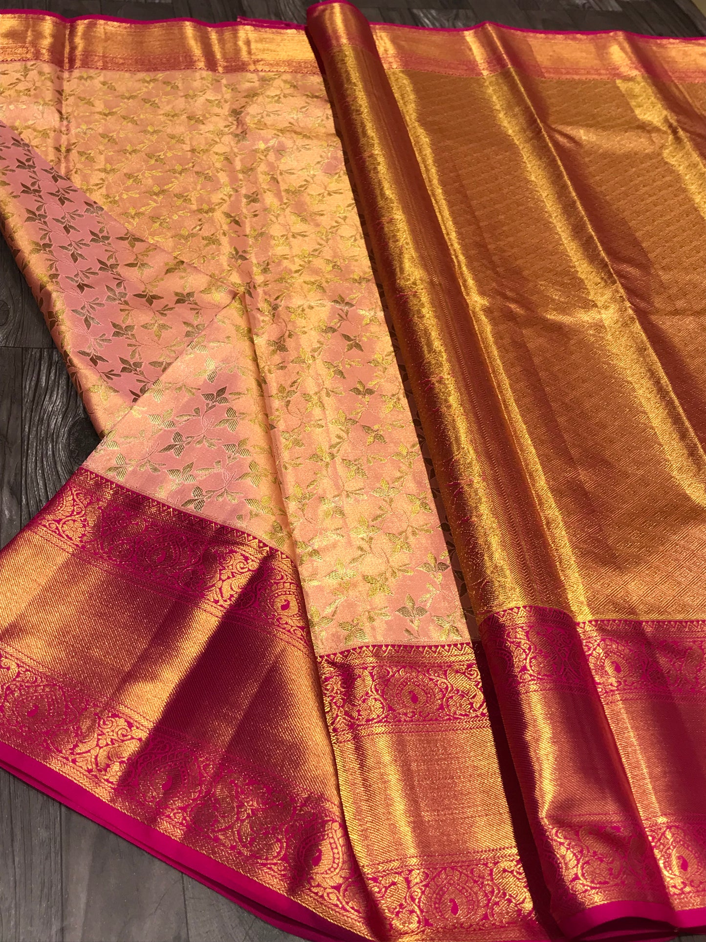 Pure Kanchipuram Tissue Silk Saree